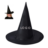 Black Halloween Witch Hat