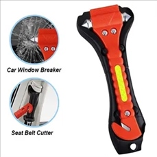 Car Safety Hammer with Seat Belt Cutter