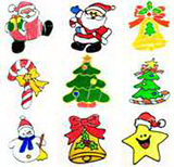 Christmas Cartoon Magnet