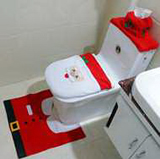 Christmas Toilet Seat Cover