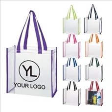 Classic Clear Stadium Tote Bag - Ocean