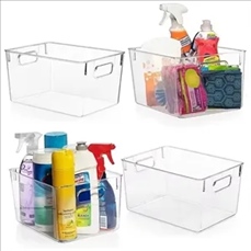 Clear Plastic Storage Container