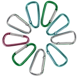 Colorful Aluminum Carabiner Climbing Hook Keychain