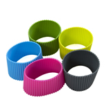 Colorful Heat insulation Silicone Cup Cover