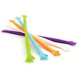 Colorful Heat-resisting Plastic Muddlers, Hands Stir Sticks
