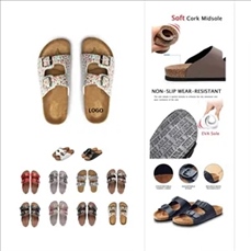 Cushioned Cork Footbed Sandal