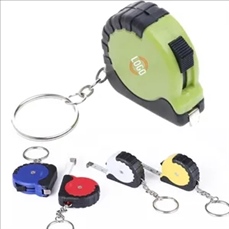 Custom Mini Grip Tape Measure Keychain