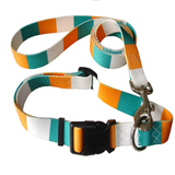 Custom Polyester Pet Dog Collar Pet Necklace