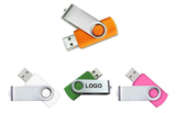 Custom USB 2.0 Swivel Flash Drive Pen Mmory Stick