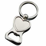 Customized Logo Branded Heart Shaped Bottle Opener;Heart-sha