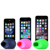 Customized Phone Sound Egg Silicone Speaker