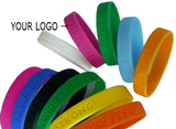 Debossed Silicone Bracelets