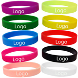 Debossed Silicone Bracelets