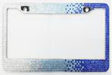 Diamond-encrusted License Plate Frame