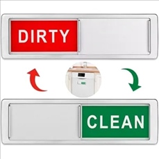 Dishwasher Magnet Clean Dirty Sign
