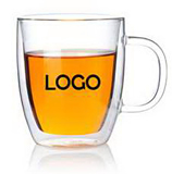 Double Cafe Glass Mug