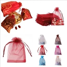 Drawstring Organza Jewelry/Candy/Mesh Gift Bags Drawstring Organza Jewelry/Candy/Mesh Gift Bags