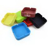 Enviromental Silicone Square Ashtray