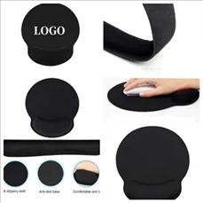 Ergonomic Mouse Pad with Gel Wrist Rest