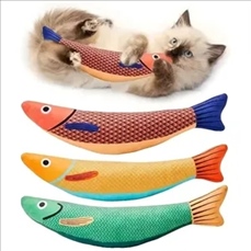 Fish Shaped Catnip Toys