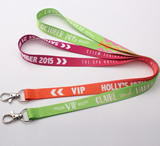 Flat Combo Lanyard with Metal Clip