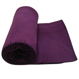 Fleece Blanket with Handle