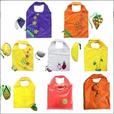Fold Pull Cord Shopping fruit Bag