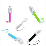 Foldable bluethooth selfie sticks,Selfie timer pole