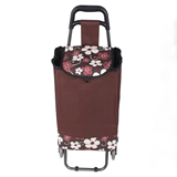 Folding Shopping Bag With Wheels;Custom Shopping Trolley