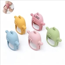 Food Grade Silicone Duckling Baby Teether