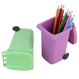 Garbage Can Pen Container;Mini Dustbin Pen Holder