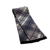 Gentleman Classic Stripe Grid Scarf