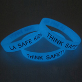 Glowing Silicone Bracelet;Glowing Silicone Wristband