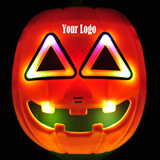 Halloween Pumpkin Mask With Flashlight