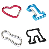 Heart Shaped Aluminum Carabiner Climbing Hook