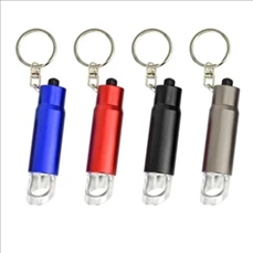 LED Flashlight keychain With Bottle Opener