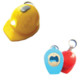 LED Hard Hat Bottle Opener