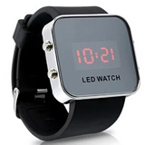 LED Silicone Watch;Custom LED Wrist Watch