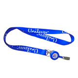 Lanyard With Retractable Helix Badge Holder