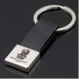 Leather Key Holder with Large Key Ring