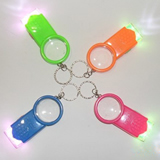 Lovely LED Promotional Magnifier Light;LED Flashlight With M