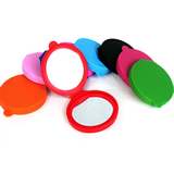 Lovely Potable Silicone Makeup Mirror For Girls