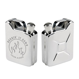 Maxam 5oz Stainless Steel Gas Can Flask