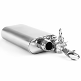 Mini Pocket Stainless Steel Wine Pot Keychain