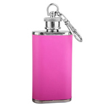 Mini Pocket Stainless Steel Wine Pot Keychain