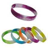 Mixed Color Silicone Bracelet