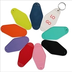 Motel Keychain Key Tag