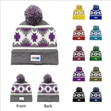 PMS color match Custom Knit Cap/Hat with Beanie