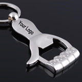 Palm Style Bottle Opener With Keyring