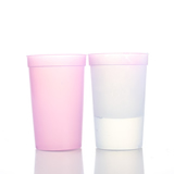 Plastic 16oz Mood Stadium Cup;Colorful Custom Mug